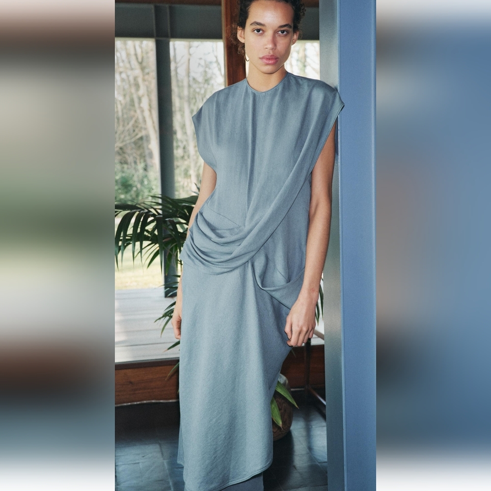Zara Draped Women's Dress (169$)